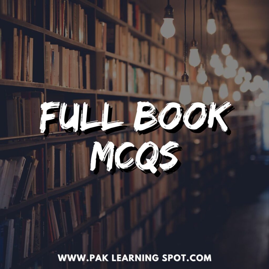 NUST Complete Book MCQs - PakLearningSpot LMS